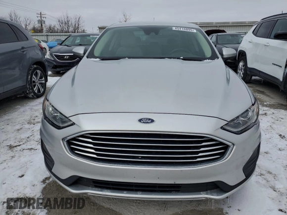 2019 Ford Fusion S with VIN 3FA6P0G75KR275526, listed as a Copart auction lot 45416895 with 38,852 mi miles and Salvage Title. Bid and sale history available at DreamBid. Image 5.
