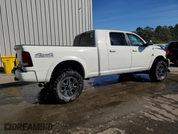 2018 Ram 2500 Laramie with VIN 3C6UR5NL6JG213577, listed as a Copart auction lot 87033854 with 133,786 mi miles and Salvage Title. Bid and sale history available at carsss.com. Image 3.