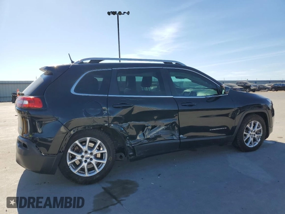 2014 Jeep Cherokee Latitude with VIN 1C4PJLCS7EW314176, listed as a Copart auction lot 50440565 with 90,340 mi miles and Salvage Title. Bid and sale history available at DreamBid. Image 3.