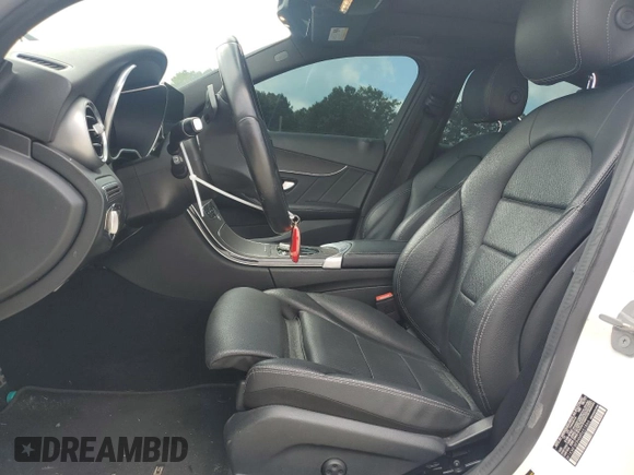 2021 Mercedes-Benz C 300 with VIN W1KWF8EB4MR651866, listed as a Copart auction lot 57775215 with 58,641 mi miles and Non repairable. Bid and sale history available at DreamBid. Image 7.
