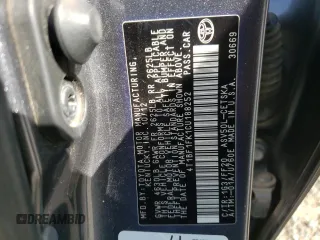 2012 Toyota Camry L with VIN 4T1BF1FK1CU188252, listed as a Copart auction lot 54070265 with 248,333 mi miles and Salvage Title. Bid and sale history available at DreamBid. Image 12.