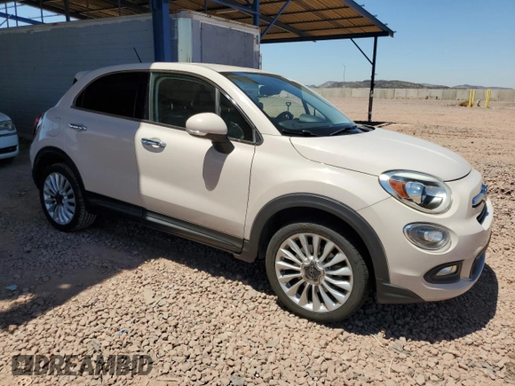 2016 FIAT 500X Lounge with VIN ZFBCFXDT0GP487858, listed as a Copart auction lot 61306085 with 79,192 mi miles and Clean title. Bid and sale history available at DreamBid. Image 4.