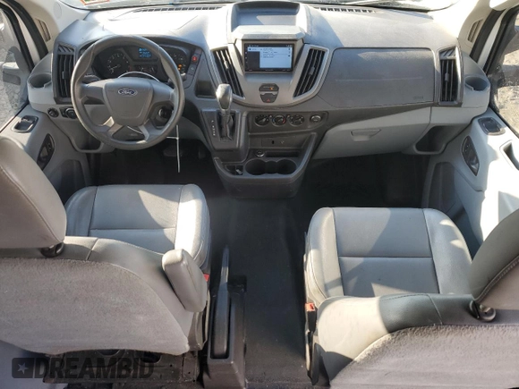2015 Ford Transit Cargo with VIN 1FTNR2CG1FKA07097, listed as a Copart auction lot 61985765 with 74,100 mi miles and Salvage title. Bid and sale history available at DreamBid. Image 8.