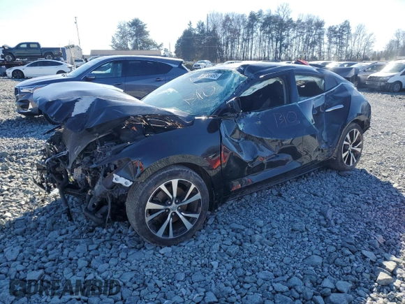 2018 Nissan Maxima S with VIN 1N4AA6AP8JC370084, listed as a Copart auction lot 87750495 with Not Provided miles and Salvage Title. Bid and sale history available at DreamBid. Image 1.