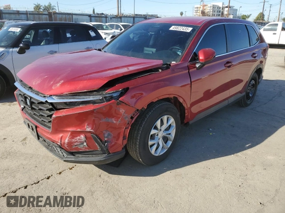2024 Honda CR-V LX with VIN 2HKRS3H23RH304996, listed as a Copart auction lot 49822435 with 24,917 mi miles and Clean Title. Bid and sale history available at DreamBid. Image 1.