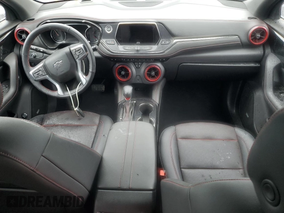 2022 Chevrolet Blazer RS with VIN 3GNKBERS7NS136492, listed as a Copart auction lot 58166205 with Not provided miles and Non repairable. Bid and sale history available at DreamBid. Image 8.