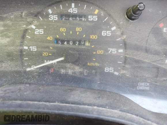 1994 Ford Taurus GL z VIN 1FALP52U2RG186625, wystawiony jako IAAI lot #42381964 z przebiegiem 54 020 mil mil oraz . Historia ofert i sprzedaży dostępna na DreamBid. Obrazek 7.