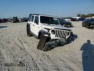 2020 Jeep Wrangler Unlimited Sport Altitude with VIN 1C4HJXDN5LW316624, listed as a Copart auction lot 75892504 with 87,273 mi miles and Salvage title. Bid and sale history available at DreamBid. Image 12.