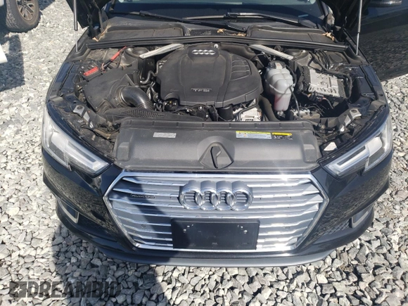2019 Audi A4 Premium Plus с VIN WAUENAF45KA040057, выставлен на аукционе Copart как лот 55023265 с пробегом 41 800 миль миль и На запчасти • Non repairable. История ставок и продаж доступна на DreamBid. Изображение 11.