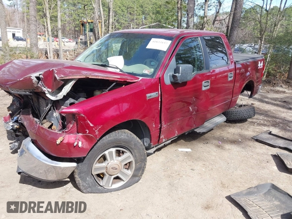 2006 Ford F-150 XLT with VIN 1FTPW14596KC84539, listed as a IAAI auction lot 41833157 with 1 mi miles. Bid and sale history available at carsss.com. Image 18.