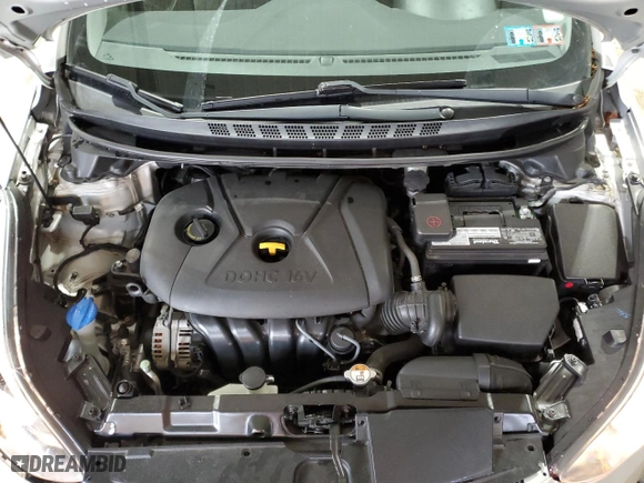 2016 Hyundai Elantra SE with VIN 5NPDH4AE8GH787238, listed as a Copart auction lot 53942105 with 92,324 mi miles and Salvage Title. Bid and sale history available at carsss.com. Image 11.