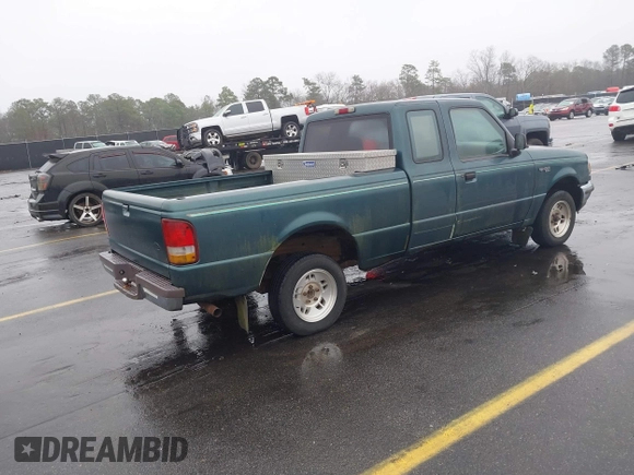 1997 Ford Ranger XLT with VIN 1FTCR14X3VPB26481, listed as a IAAI auction lot 41573728 with 209,256 mi miles. Bid and sale history available at carsss.com. Image 4.