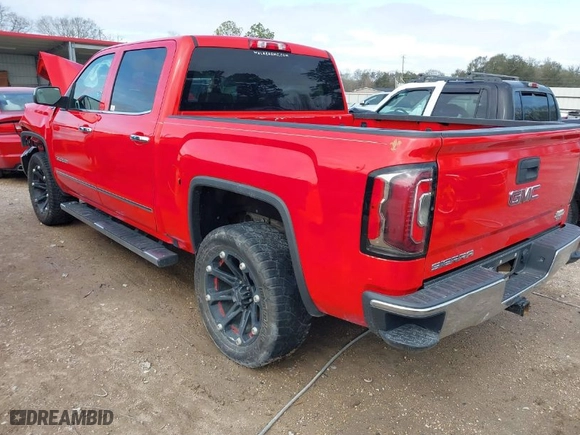 2017 GMC Sierra 1500 SLT with VIN 3GTU2NEC9HG356207, listed as a IAAI auction lot 41569946 with 123,209 mi miles. Bid and sale history available at carsss.com. Image 3.