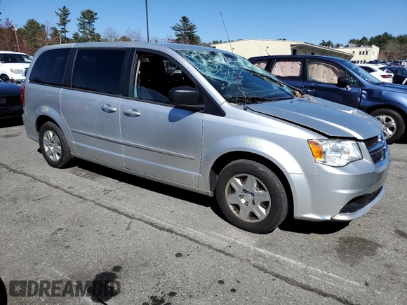 2011 Dodge Grand Caravan SXT with VIN 2D4RN4DG0BR603288, listed as a Copart auction lot 52589005 with 125,403 mi miles and Salvage Title. Bid and sale history available at DreamBid. Image 4.