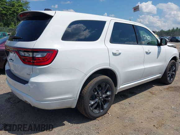 2025 Dodge Durango GT Plus with VIN 1C4RDJDG4SC532619, listed as a IAAI auction lot 42733995 with 3,163 mi miles and . Bid and sale history available at DreamBid. Image 4.