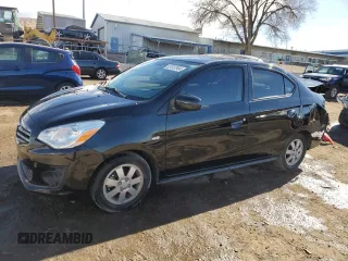 2019 Mitsubishi Mirage ES z VIN ML32F3FJ4KHF06028, wystawiony jako Copart lot #87037904 z przebiegiem 33 021 mil mil oraz Szkody całkowita. Historia ofert i sprzedaży dostępna na DreamBid. Obrazek 1.