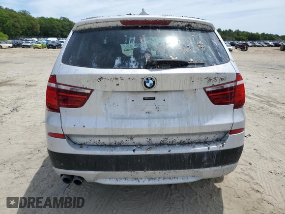 2014 BMW X3 xDrive35i z VIN 5UXWX7C54E0E82034, wystawiony jako Copart lot #57853795 z przebiegiem Nie podano mil oraz Szkoda całkowita • Salvage title. Historia ofert i sprzedaży dostępna na DreamBid. Obrazek 6.