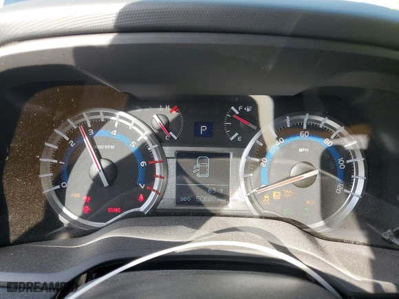 2018 Toyota 4Runner SR5 with VIN JTEBU5JR1J5592144, listed as a Copart auction lot 53390995 with 50,880 mi miles and Salvage Title. Bid and sale history available at carsss.com. Image 9.