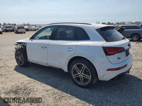 2024 Audi Q5 S line Prestige with VIN WA1F2AFY6R2067043, listed as a Copart auction lot 70264704 with 125 mi miles and Salvage Title. Bid and sale history available at carsss.com. Image 2.