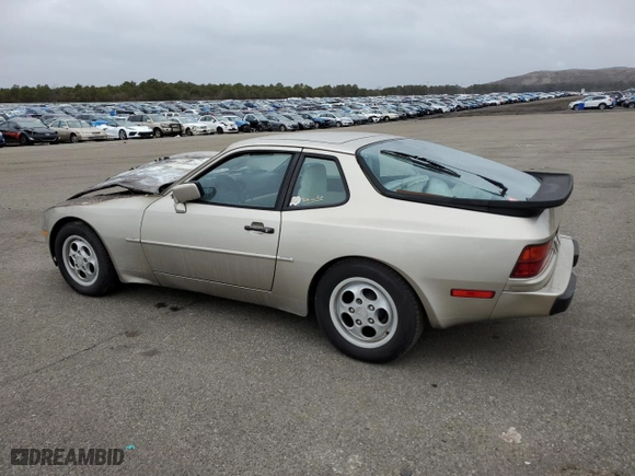 1989 Porsche 944 with VIN WP0AA0944KN450845, listed as a Copart auction lot 85658674 with 281,732 mi miles and Salvage Title. Bid and sale history available at carsss.com. Image 2.