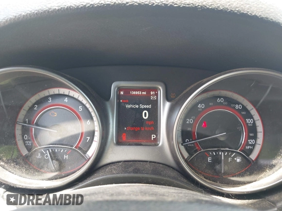 2015 Dodge Journey Crossroad with VIN 3C4PDDGG3FT725634, listed as a IAAI auction lot 42666678 with 136,953 mi miles and . Bid and sale history available at DreamBid. Image 7.