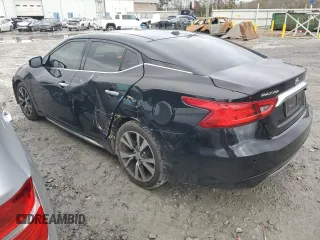 2017 Nissan Maxima SR with VIN 1N4AA6AP7HC419799, listed as a Copart auction lot 86616794 with 117,251 mi miles and Salvage title. Bid and sale history available at DreamBid. Image 2.