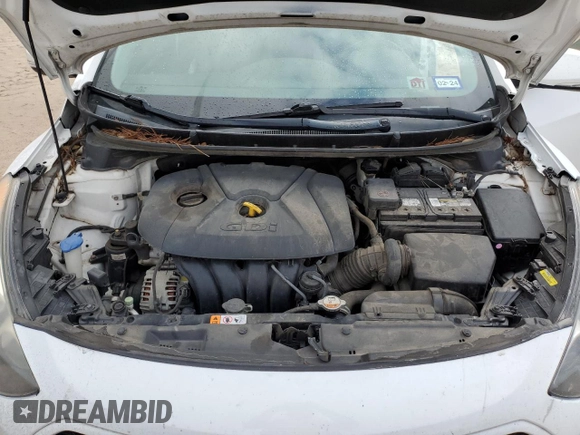 2017 Hyundai Elantra GT with VIN KMHD35LH5HU358721, listed as a Copart auction lot 71369104 with 93,123 mi miles and Salvage Title. Bid and sale history available at carsss.com. Image 11.