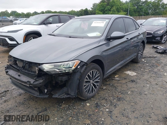 2021 Volkswagen Jetta S with VIN 3VWC57BU2MM103489, listed as a IAAI auction lot 42264290 with 72,078 mi miles and . Bid and sale history available at DreamBid. Image 19.