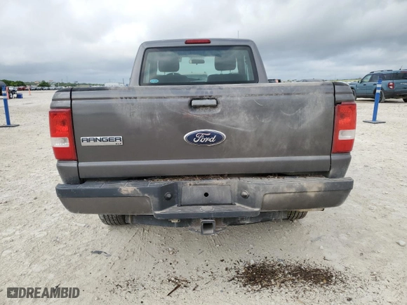 2011 Ford Ranger XL with VIN 1FTKR1EEXBPA57132, listed as a Copart auction lot 53321365 with 147,930 mi miles and Salvage Title. Bid and sale history available at carsss.com. Image 6.