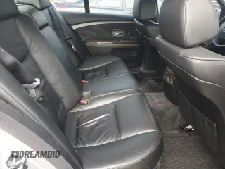 2004 BMW 7 Series 745i with VIN WBAGL63484DP69753, listed as a Copart auction lot 49211195 with 203,767 mi miles and Clean Title. Bid and sale history available at DreamBid. Image 10.