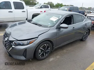 2024 Nissan Sentra SV with VIN 3N1AB8CV6RY262194, listed as a IAAI auction lot 41947048 with 5,629 mi miles and . Bid and sale history available at DreamBid. Image 2.