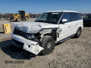 2013 Land Rover Range Rover Sport HSE LUX with VIN SALSK2D40DA764127, listed as a Copart auction lot 43392805 with 140,445 mi miles and Salvage Title. Bid and sale history available at carsss.com. Image 1.