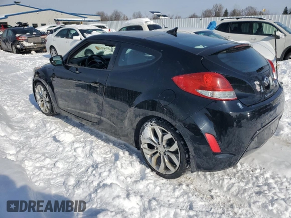2012 Hyundai Veloster w/Gray Int with VIN KMHTC6AD1CU053050, listed as a Copart auction lot 44810925 with 152,962 mi miles and Clean title. Bid and sale history available at DreamBid. Image 2.