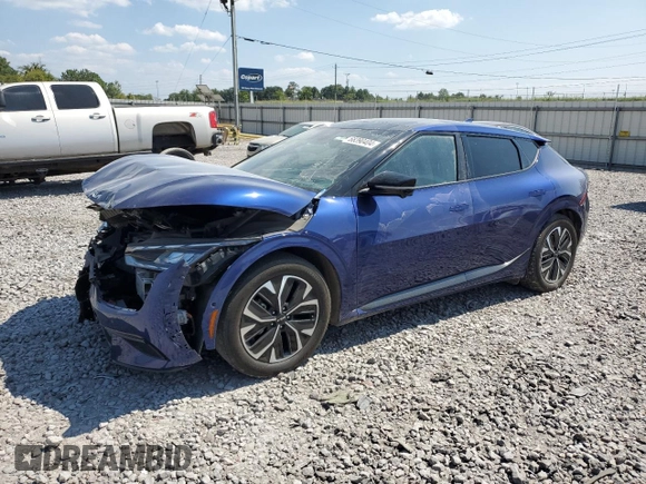 2022 Kia EV6 GT-Line with VIN KNDC44LA5N5060234, listed as a Copart auction lot 68390404 with 34,365 mi miles and Salvage Title. Bid and sale history available at carsss.com. Image 1.