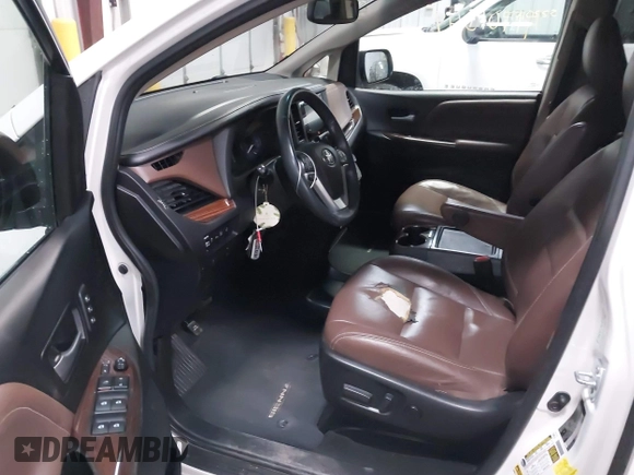 2016 Toyota Sienna Ltd with VIN 5TDDK3DC7GS138658, listed as a IAAI auction lot 41701349 with 189,413 mi miles. Bid and sale history available at carsss.com. Image 5.
