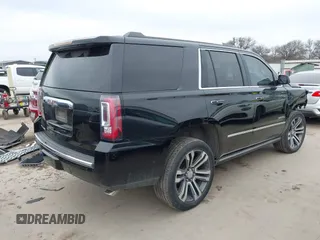 2018 GMC Yukon Denali with VIN 1GKS1CKJXJR300708, listed as a IAAI auction lot 41213592 with 110,789 mi miles. Bid and sale history available at carsss.com. Image 4.