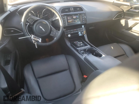 2017 Jaguar XE 35t Premium with VIN SAJAD4BV1HA953977, listed as a Copart auction lot 45923735 with 17,097 mi miles and Salvage Title. Bid and sale history available at DreamBid. Image 8.