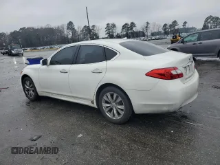 2011 Infiniti M37 with VIN JN1BY1AR0BM377303, listed as a Copart auction lot 86342264 with 131,984 mi miles and Salvage Title. Bid and sale history available at carsss.com. Image 2.