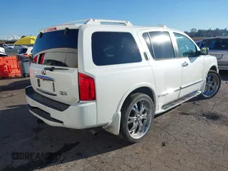 2004 Infiniti QX56 with VIN 5N3AA08CX4N812210, listed as a IAAI auction lot 41402934 with 175,995 mi miles. Bid and sale history available at carsss.com. Image 4.