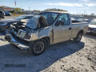 2002 Ford F-150 XL with VIN 1FTRX17L82NB58651, listed as a Copart auction lot 83628134 with Not provided miles and Salvage title. Bid and sale history available at DreamBid. Image 1.