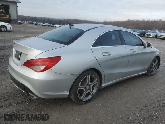 2014 Mercedes-Benz CLA 250 z VIN WDDSJ4EB6EN050814, wystawiony jako Copart lot #80908514 z przebiegiem 85 314 mil mil oraz Szkoda całkowita • Salvage title. Historia ofert i sprzedaży dostępna na DreamBid. Obrazek 3.