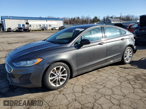 2019 Ford Fusion SE with VIN 3FA6P0H79KR123134, listed as a Copart auction lot 49226005 with 68,430 mi miles and Salvage Title. Bid and sale history available at carsss.com. Image 1.