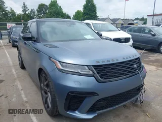 2020 Land Rover Range Rover Velar with VIN SALYU2EE1LA257148, listed as a IAAI auction lot 42366021 with 57,190 mi miles and . Bid and sale history available at DreamBid. Image 1.