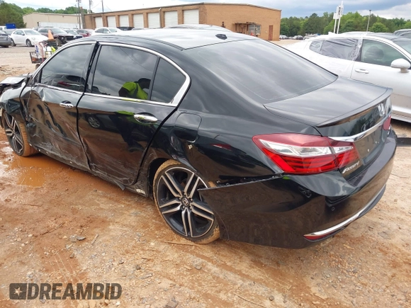 2016 Honda Accord Touring with VIN 1HGCR3F90GA012715, listed as a IAAI auction lot 42399280 with 140,786 mi miles and . Bid and sale history available at DreamBid. Image 3.