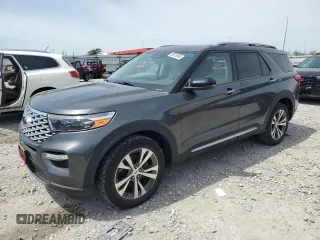 2020 Ford Explorer Platinum z VIN 1FM5K8HCXLGC28883, wystawiony jako Copart lot #53513045 z przebiegiem 70 988 mil mil oraz Szkoda całkowita • Salvage title. Historia ofert i sprzedaży dostępna na DreamBid. Obrazek 1.