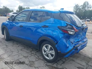 2023 Nissan Kicks S with VIN 3N1CP5BV2PL533238, listed as a IAAI auction lot 41714143 with 14,135 mi miles and . Bid and sale history available at DreamBid. Image 3.