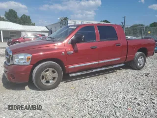 2007 Dodge Ram 2500 SLT with VIN 3D7KR29A27G826124, listed as a Copart auction lot 63529684 with 197,838 mi miles and Salvage Title. Bid and sale history available at carsss.com. Image 1.