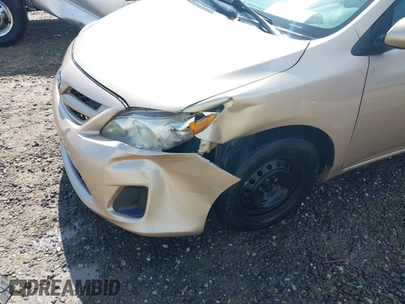 2011 Toyota Corolla L with VIN 2T1BU4EE1BC547635, listed as a IAAI auction lot 42053236 with 121,485 mi miles. Bid and sale history available at carsss.com. Image 6.
