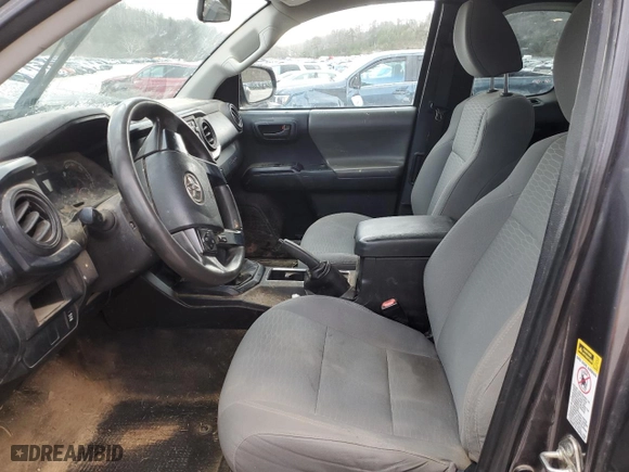 2016 Toyota Tacoma SR with VIN 5TFSX5ENXGX042795, listed as a Copart auction lot 82378444 with 196,201 mi miles and Salvage Title. Bid and sale history available at carsss.com. Image 7.