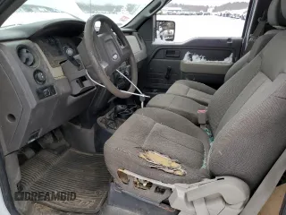 2010 Ford F-150 XL with VIN 1FTMF1EW9AKE40887, listed as a Copart auction lot 87595615 with 161,115 mi miles and Clean Title. Bid and sale history available at DreamBid. Image 7.